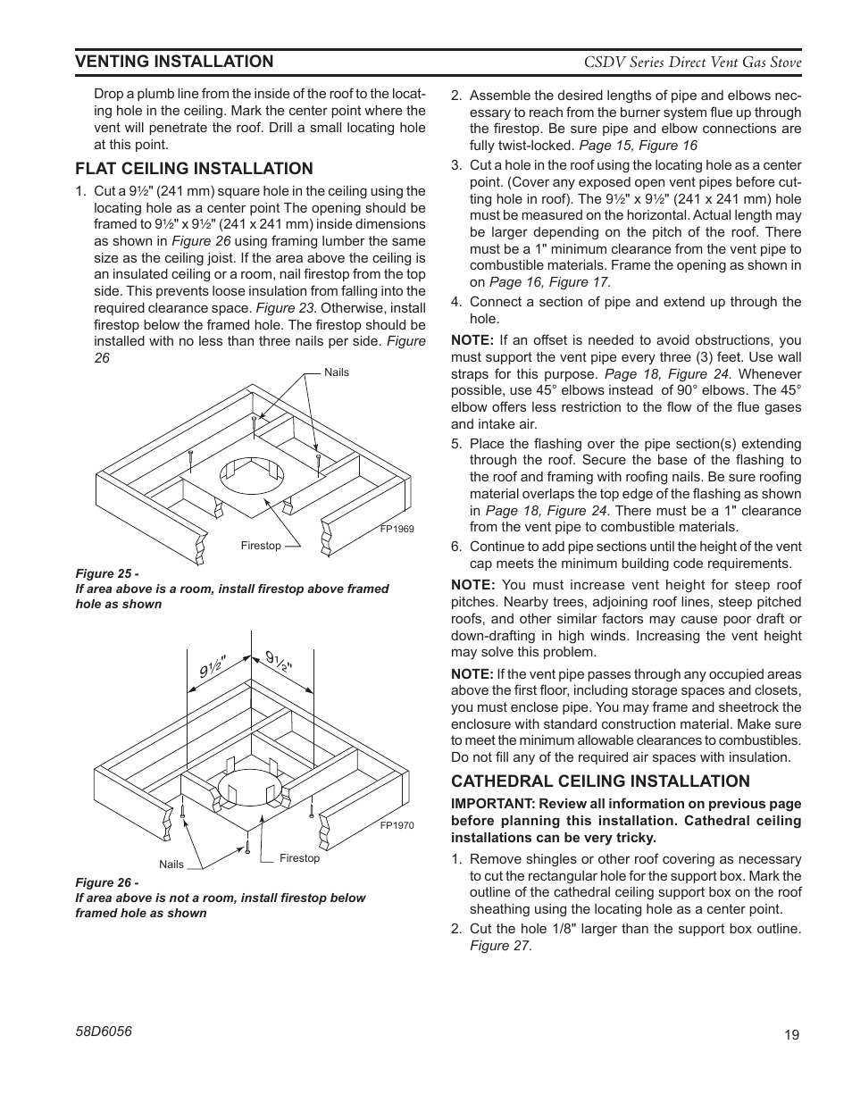Monessen Hearth CSDV40SLP User Manual | Page 19 / 44