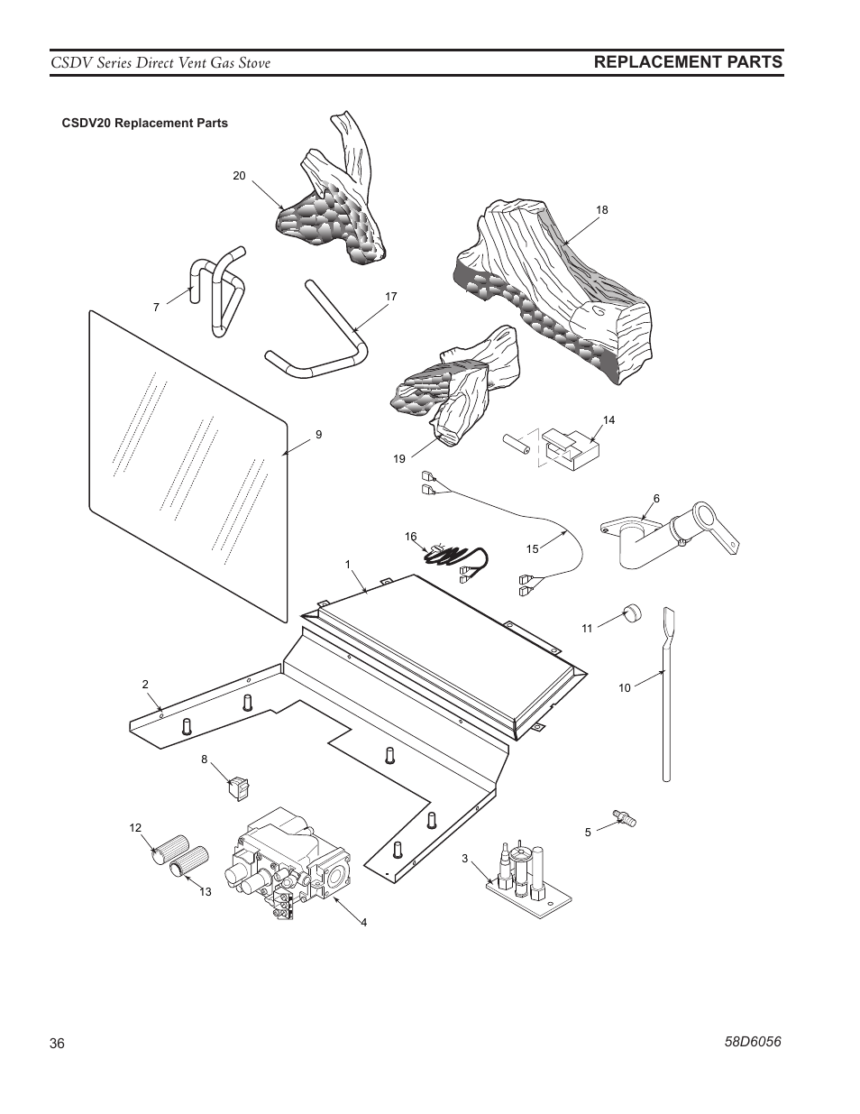 Monessen Hearth CSDV40SLP User Manual | Page 36 / 44