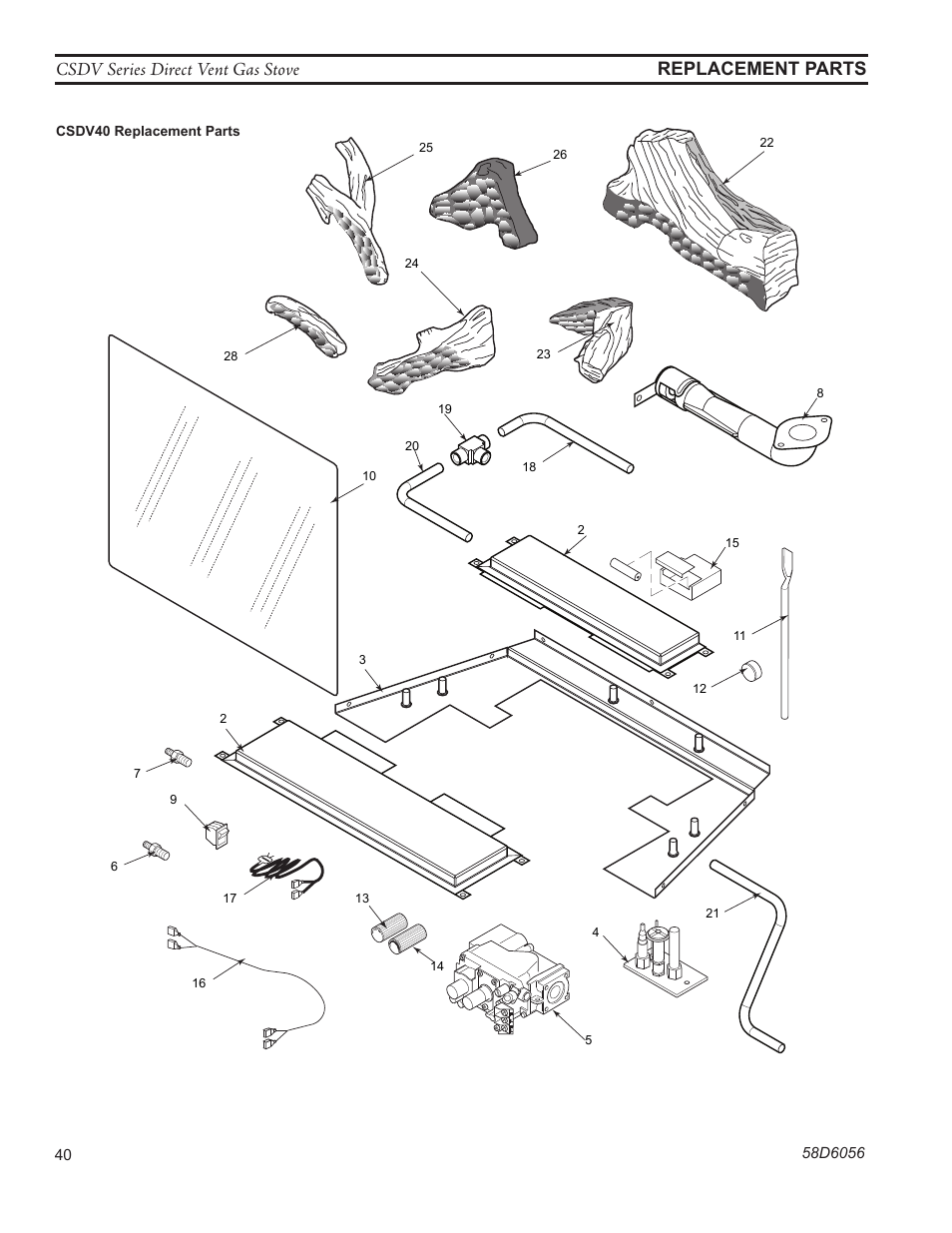 Monessen Hearth CSDV40SLP User Manual | Page 40 / 44
