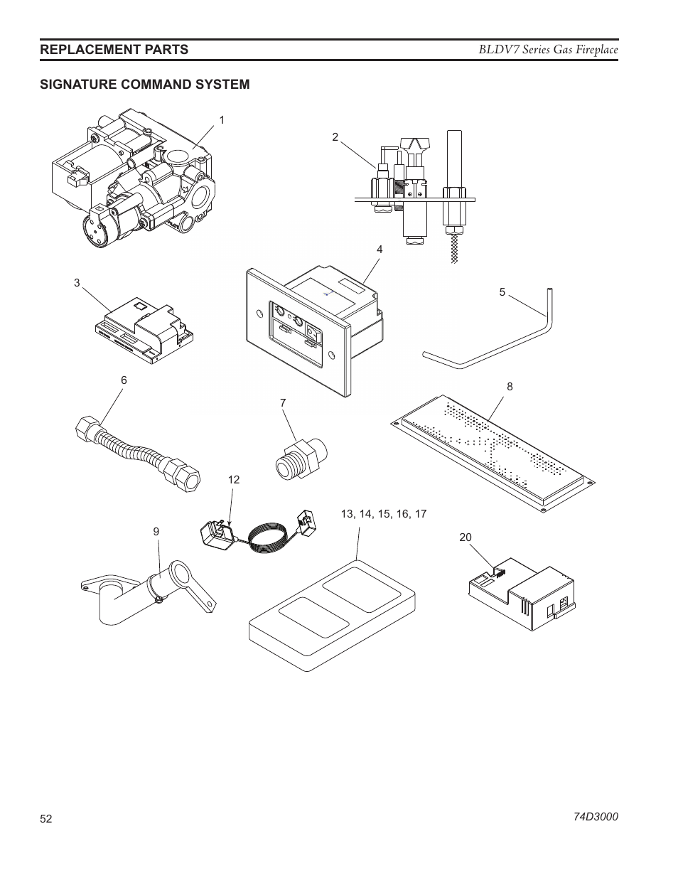 Monessen Hearth BLDV7 SERIES BLDV500N/PV7;N/PSC7 User Manual | Page 52 / 60