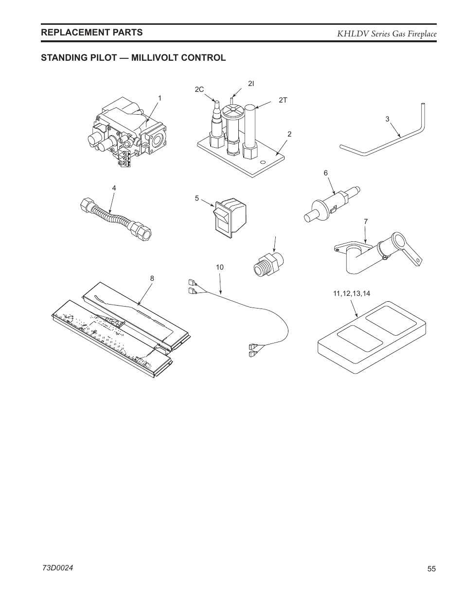 Monessen Hearth DIRECT VENT GAS FIREPLACE KHLDV400 User Manual | Page 55 / 64
