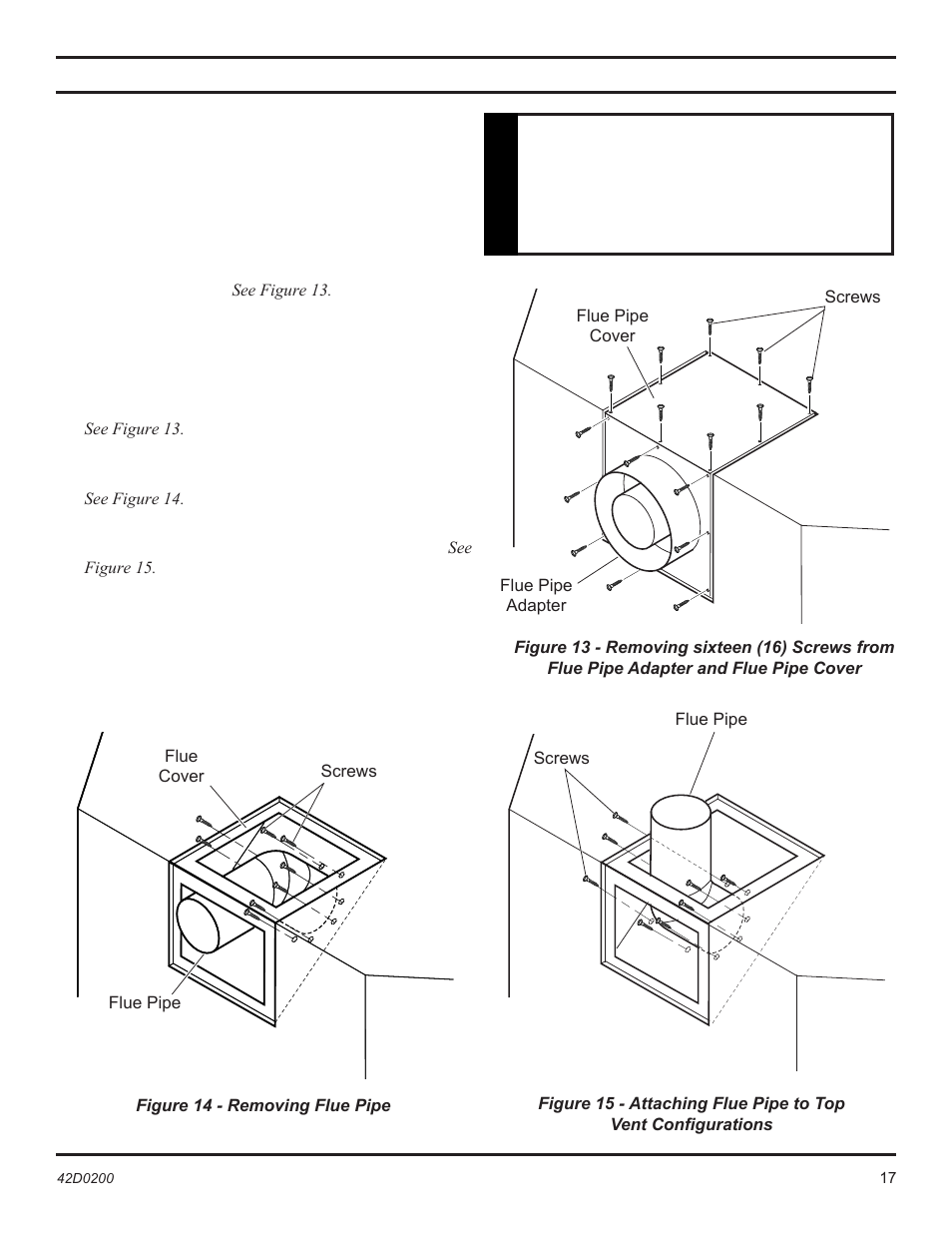 Vent installation, Warning | Monessen Hearth 6000DV User Manual | Page 17 / 52