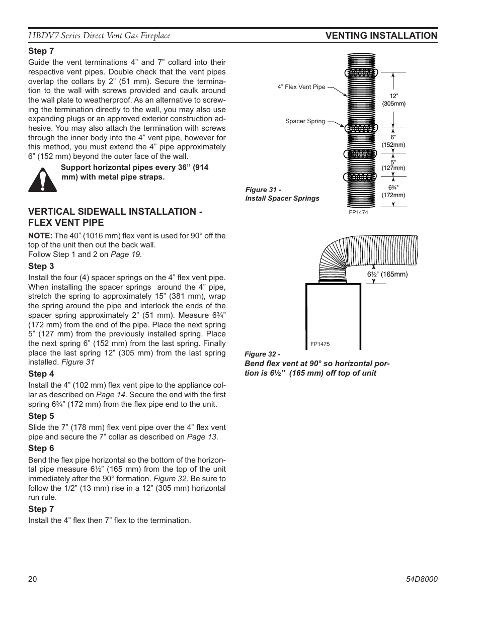 Monessen Hearth HBDV400N/PSC7 User Manual | Page 20 / 64