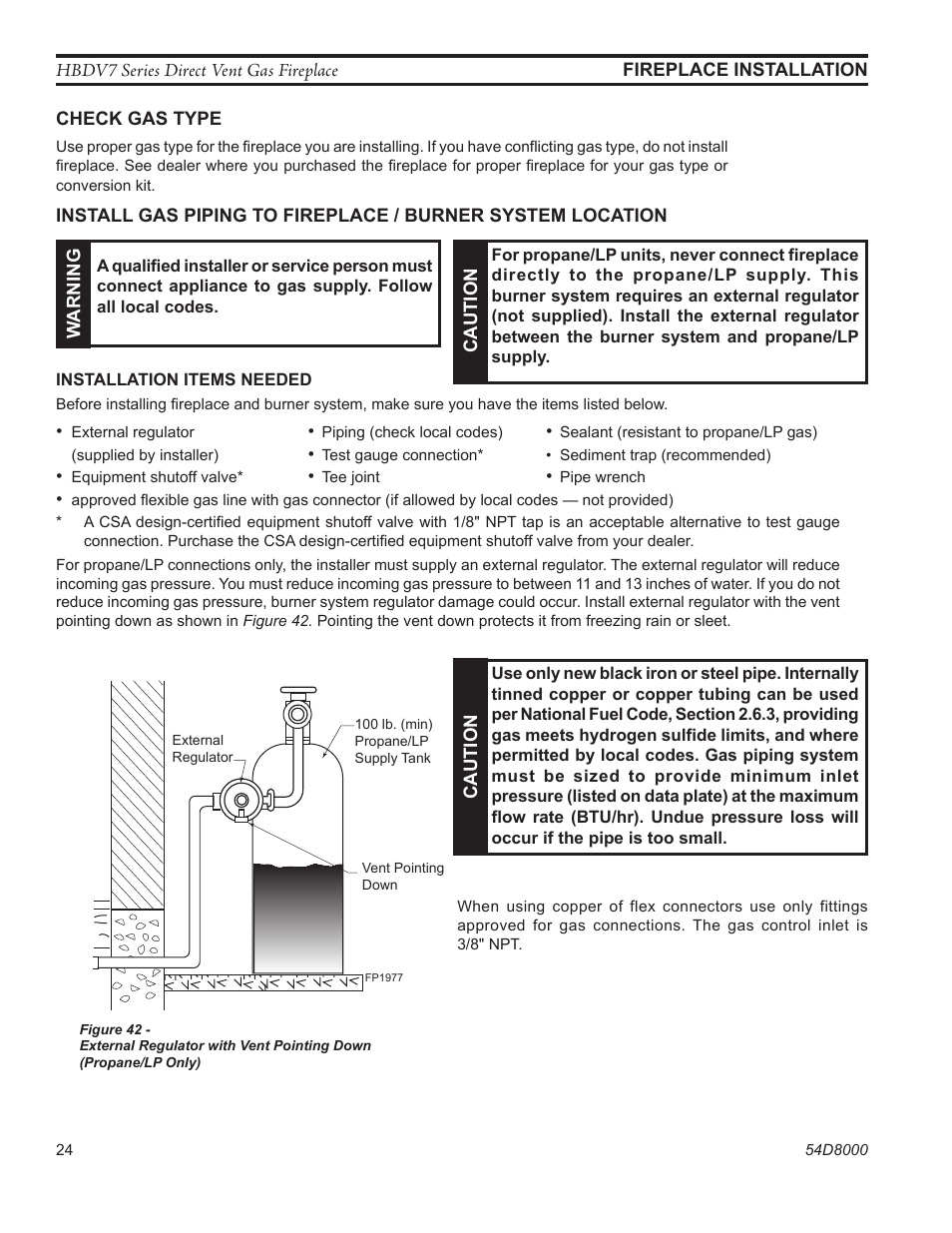 Monessen Hearth HBDV400N/PSC7 User Manual | Page 24 / 64