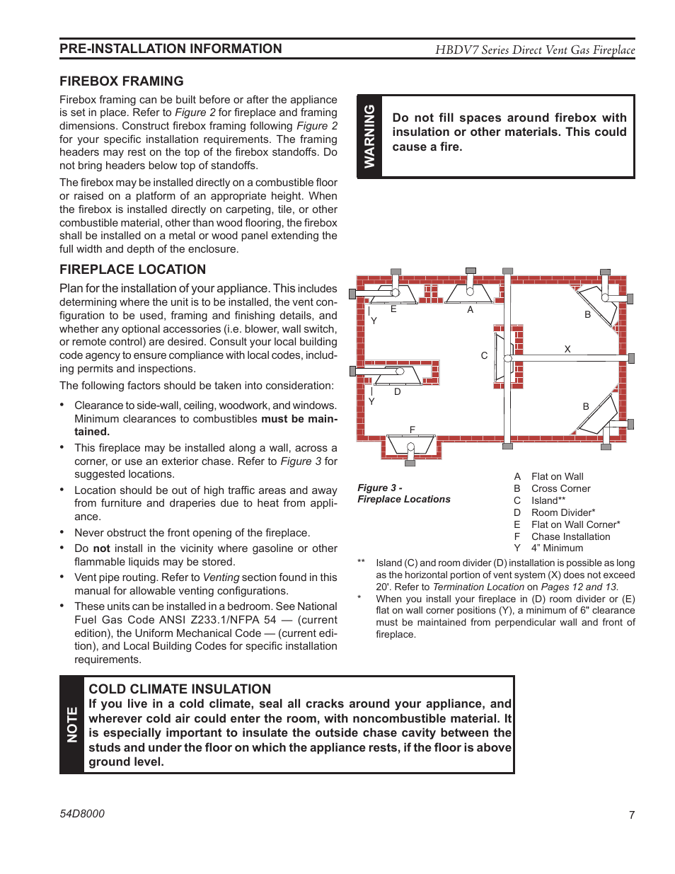 Monessen Hearth HBDV400N/PSC7 User Manual | Page 7 / 64
