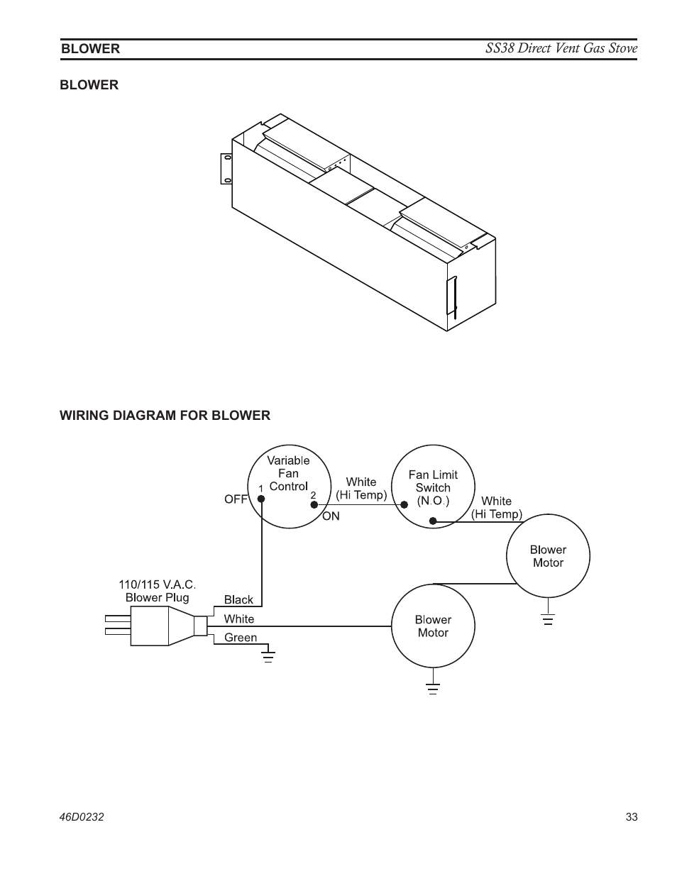 Monessen Hearth SS38 User Manual | Page 33 / 40