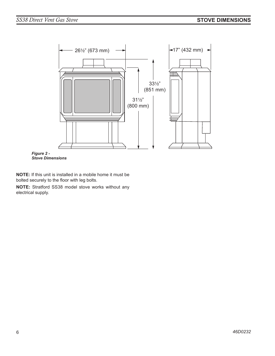 Monessen Hearth SS38 User Manual | Page 6 / 40