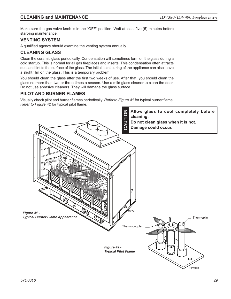 Monessen Hearth IDV SERIES IDV380NVC User Manual | Page 29 / 40