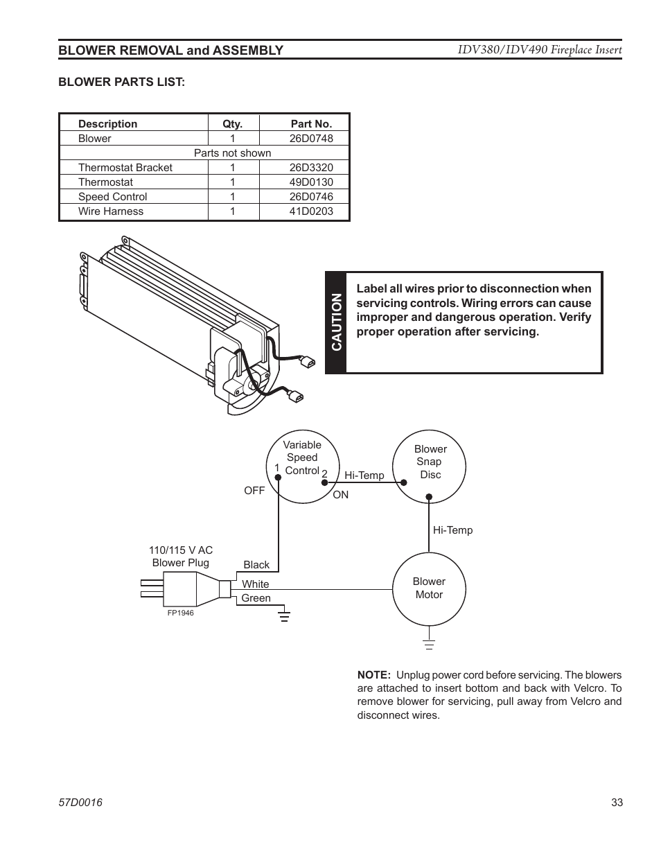 Monessen Hearth IDV SERIES IDV380NVC User Manual | Page 33 / 40