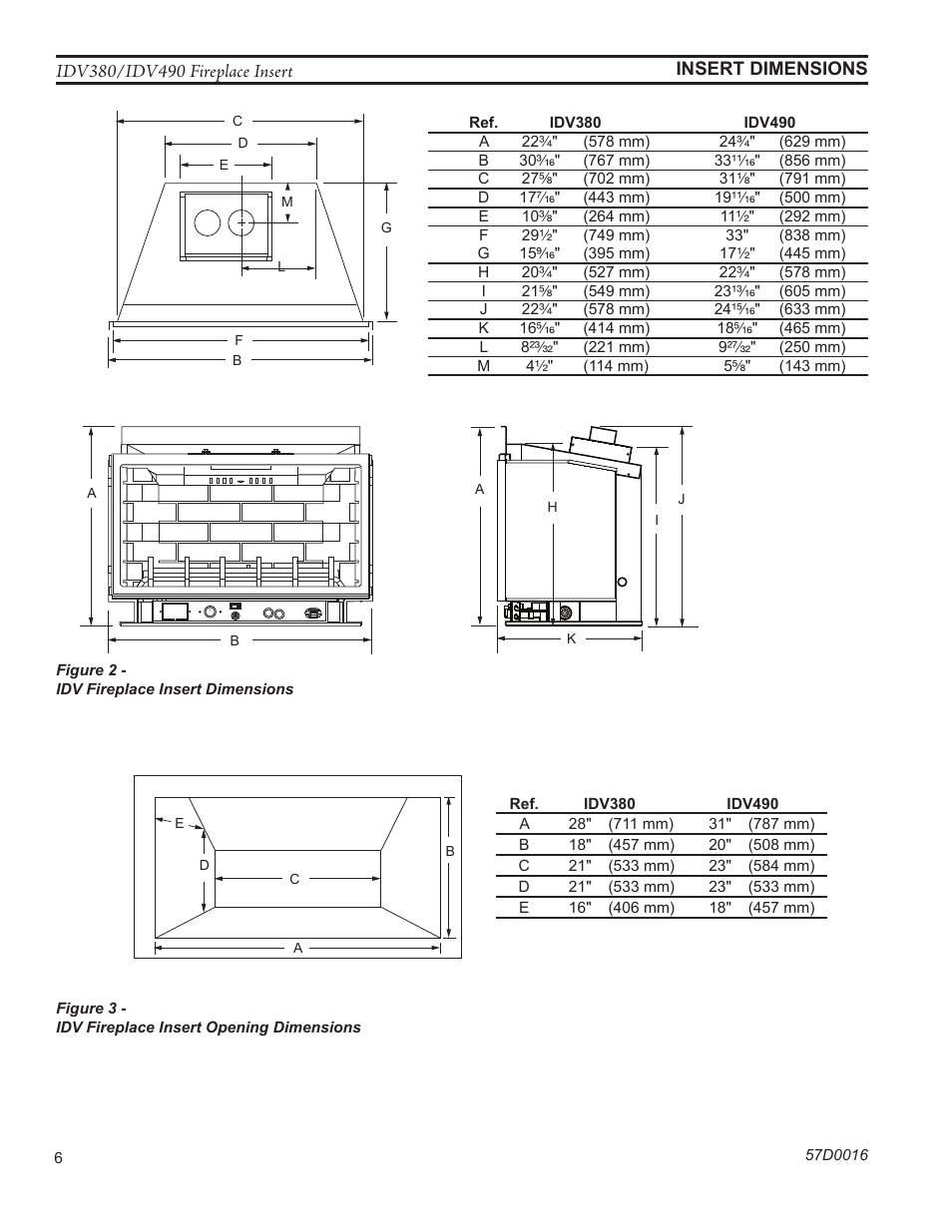 Monessen Hearth IDV SERIES IDV380NVC User Manual | Page 6 / 40