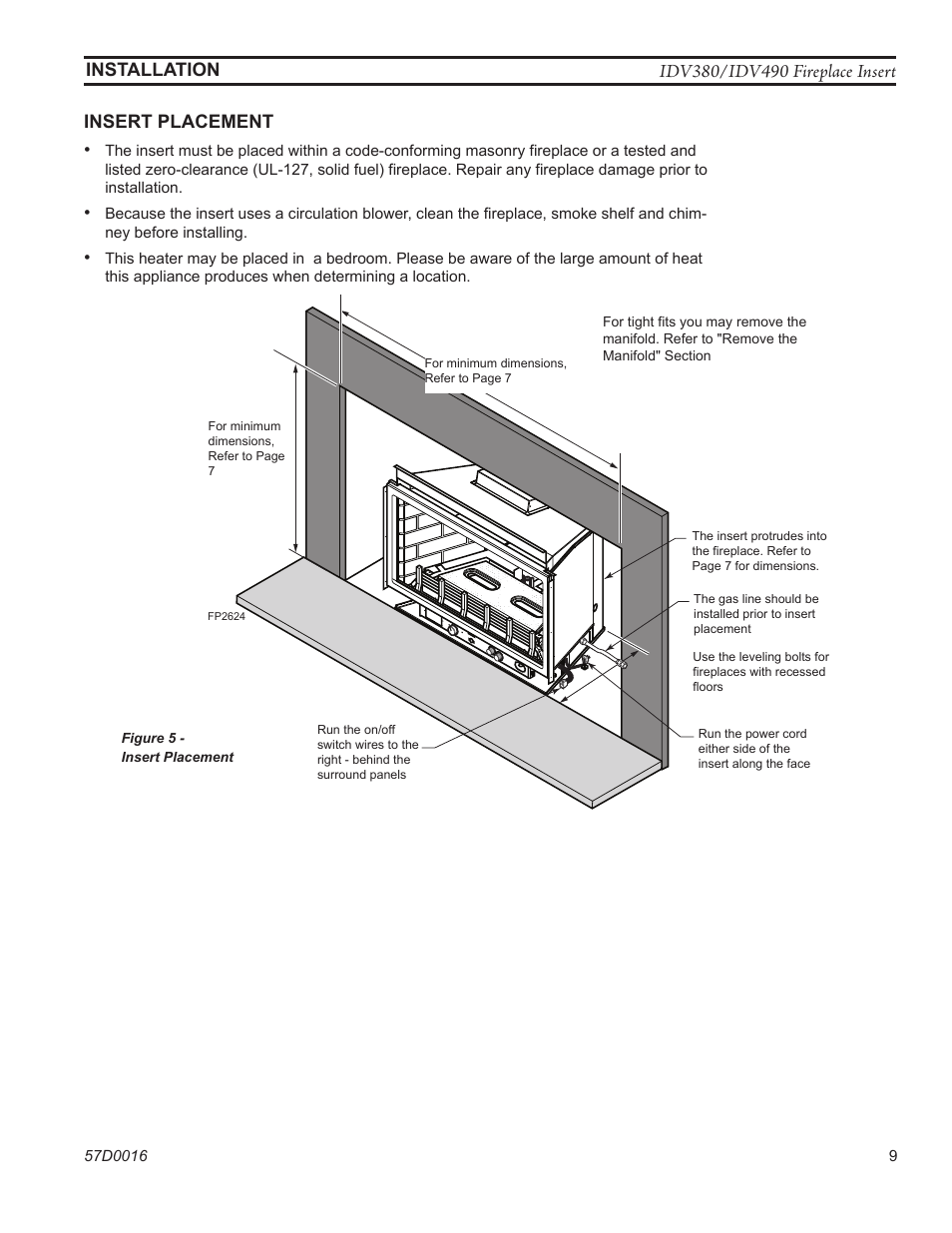 Monessen Hearth IDV SERIES IDV380NVC User Manual | Page 9 / 40