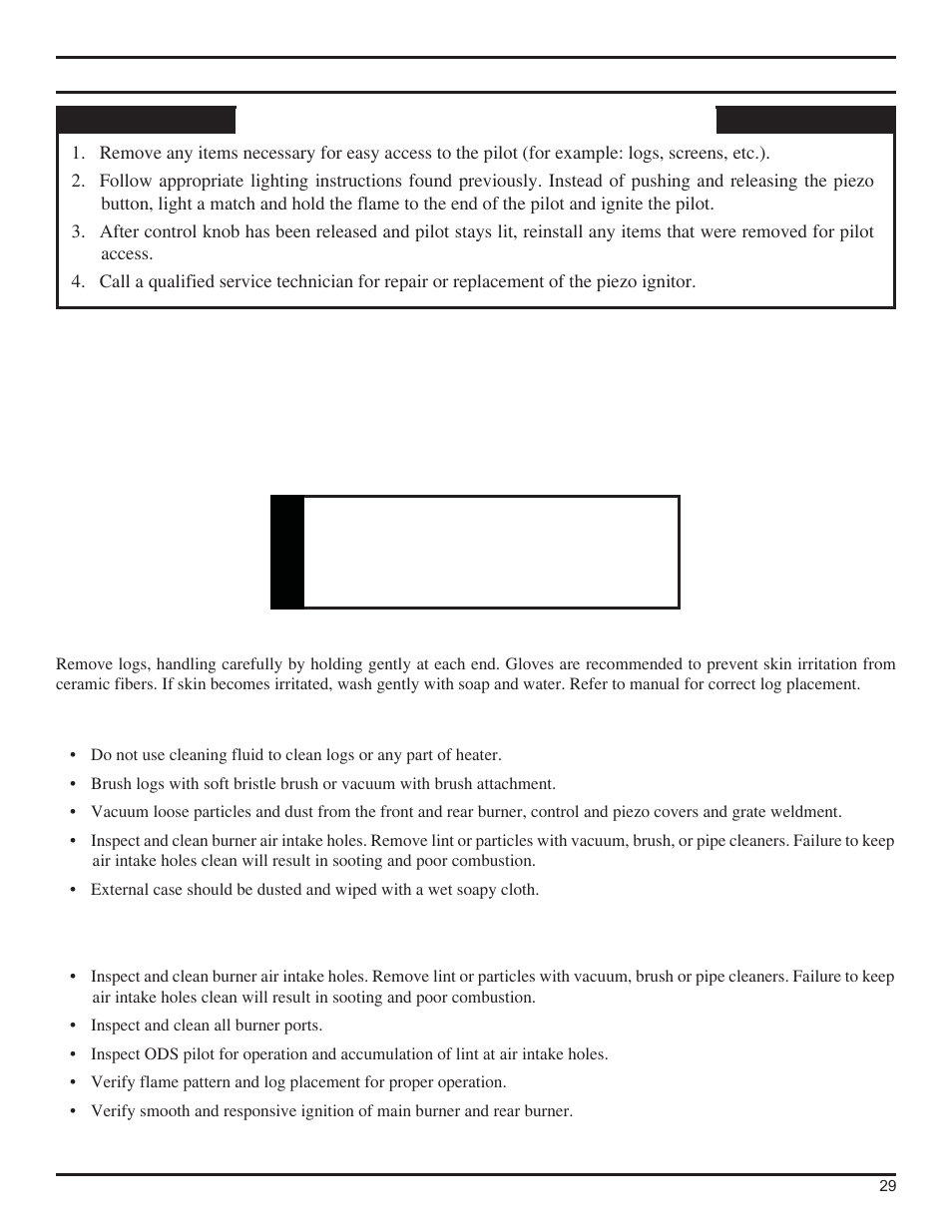 Match lighting instructions | Monessen Hearth DFS36NVC User Manual | Page 29 / 44