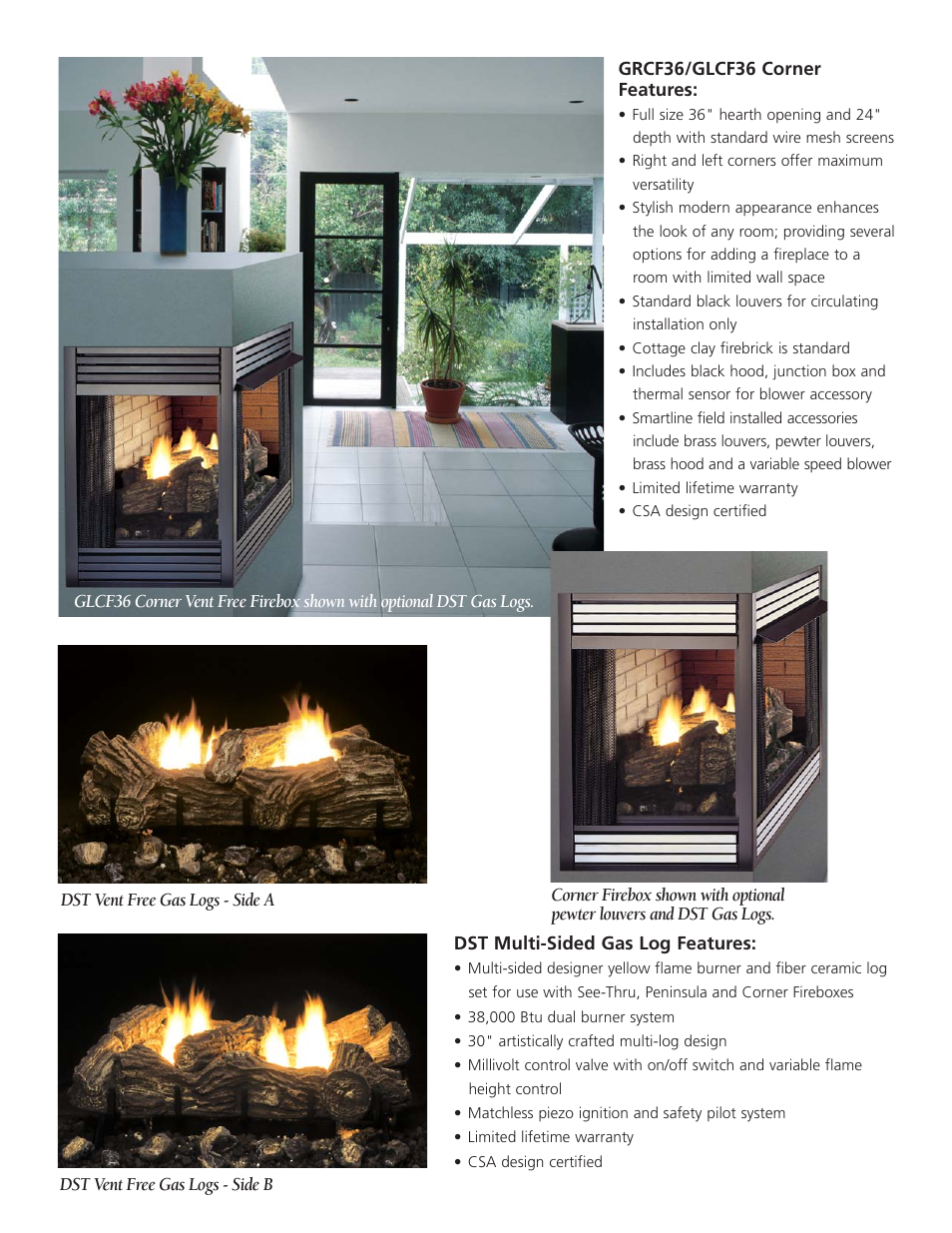 Monessen Hearth GSTF36 User Manual | Page 3 / 4