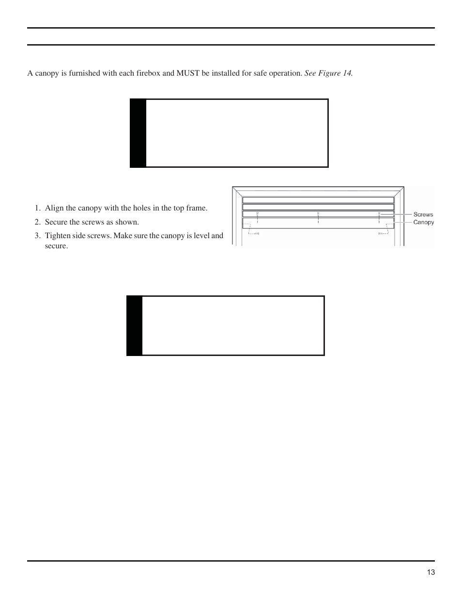 Monessen Hearth GCUF Series User Manual | Page 13 / 20