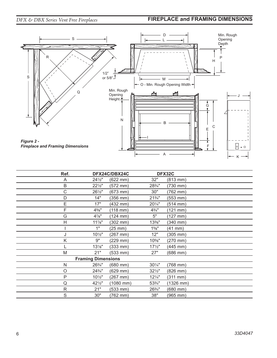 Monessen Hearth DFX32C User Manual | Page 6 / 36