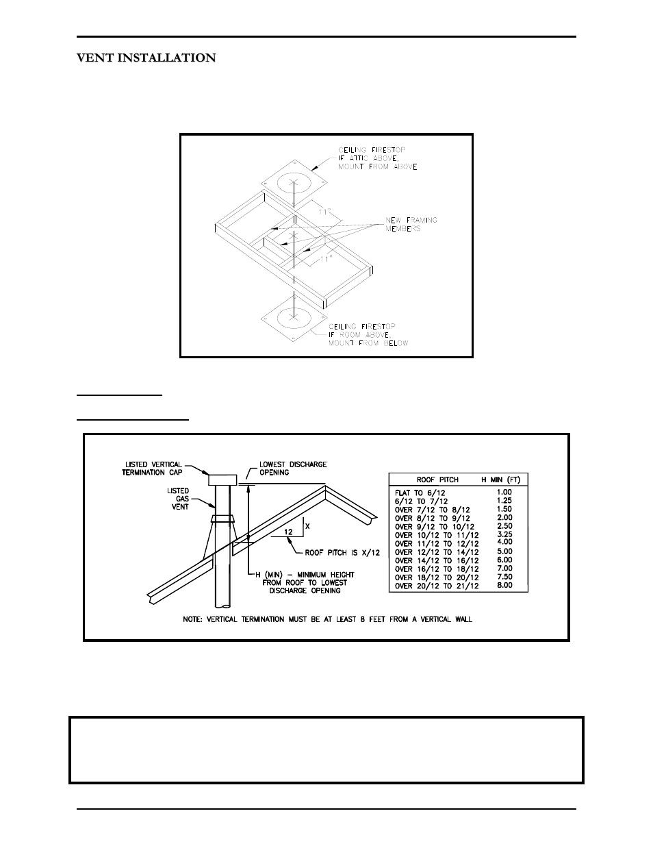 Monessen Hearth Super B-Vent Gas Fireplace 7000 Series User Manual | Page 14 / 36