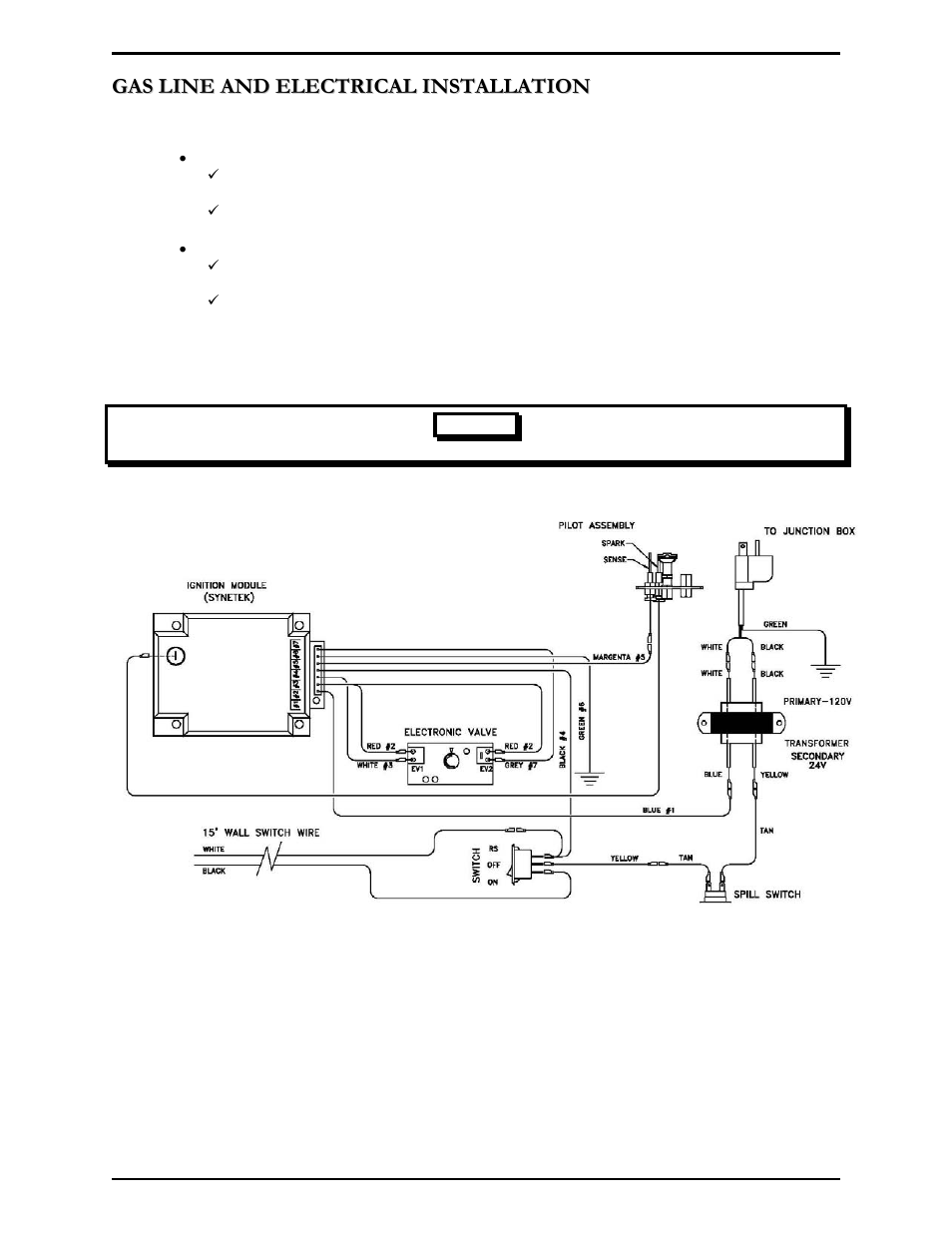 Monessen Hearth Super B-Vent Gas Fireplace 7000 Series User Manual | Page 19 / 36