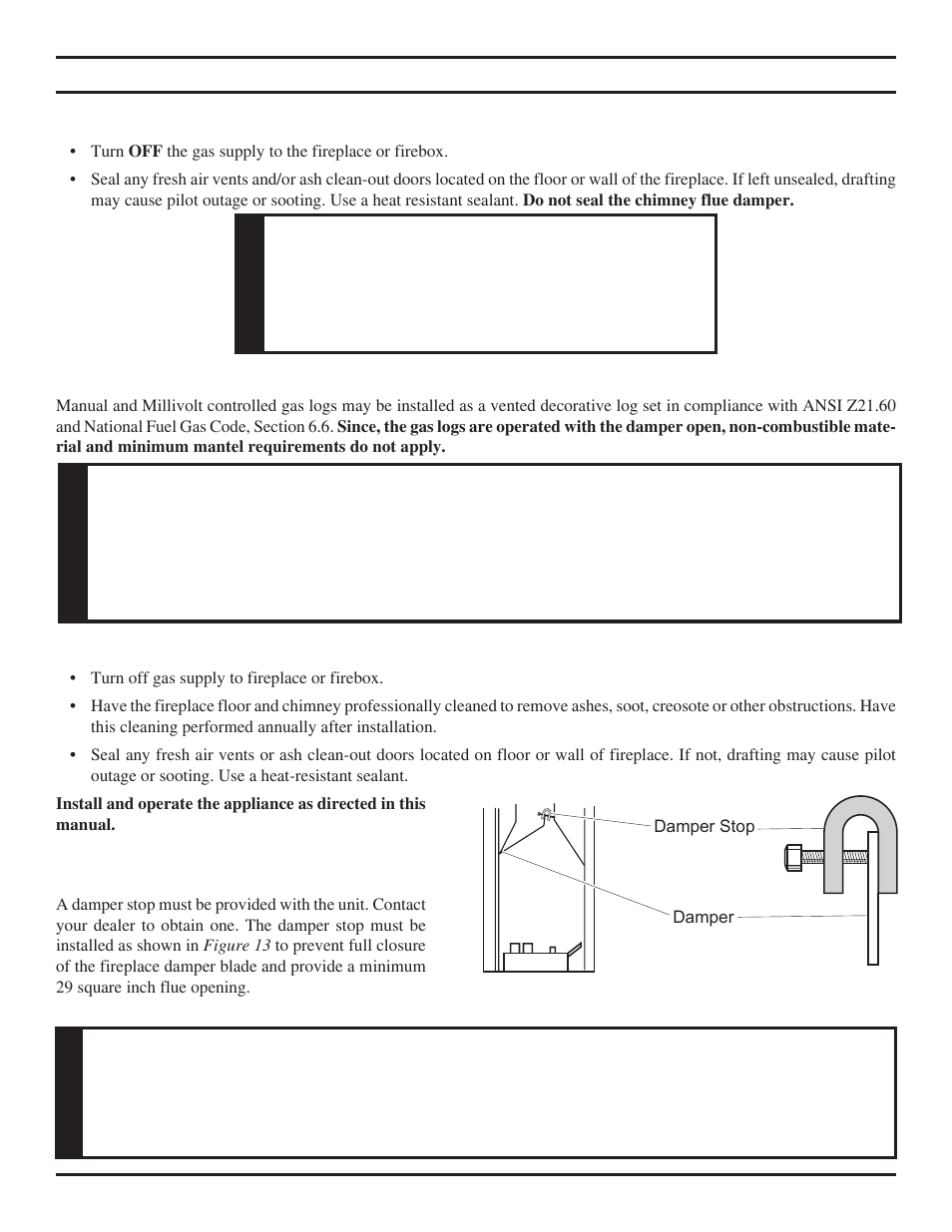 Monessen Hearth NB24 User Manual | Page 17 / 40