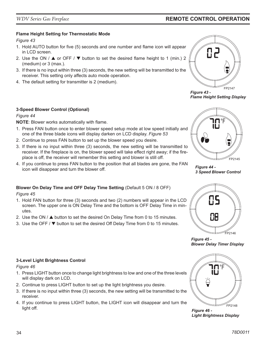 Monessen Hearth WIDEVIEW WDV500 User Manual | Page 34 / 48