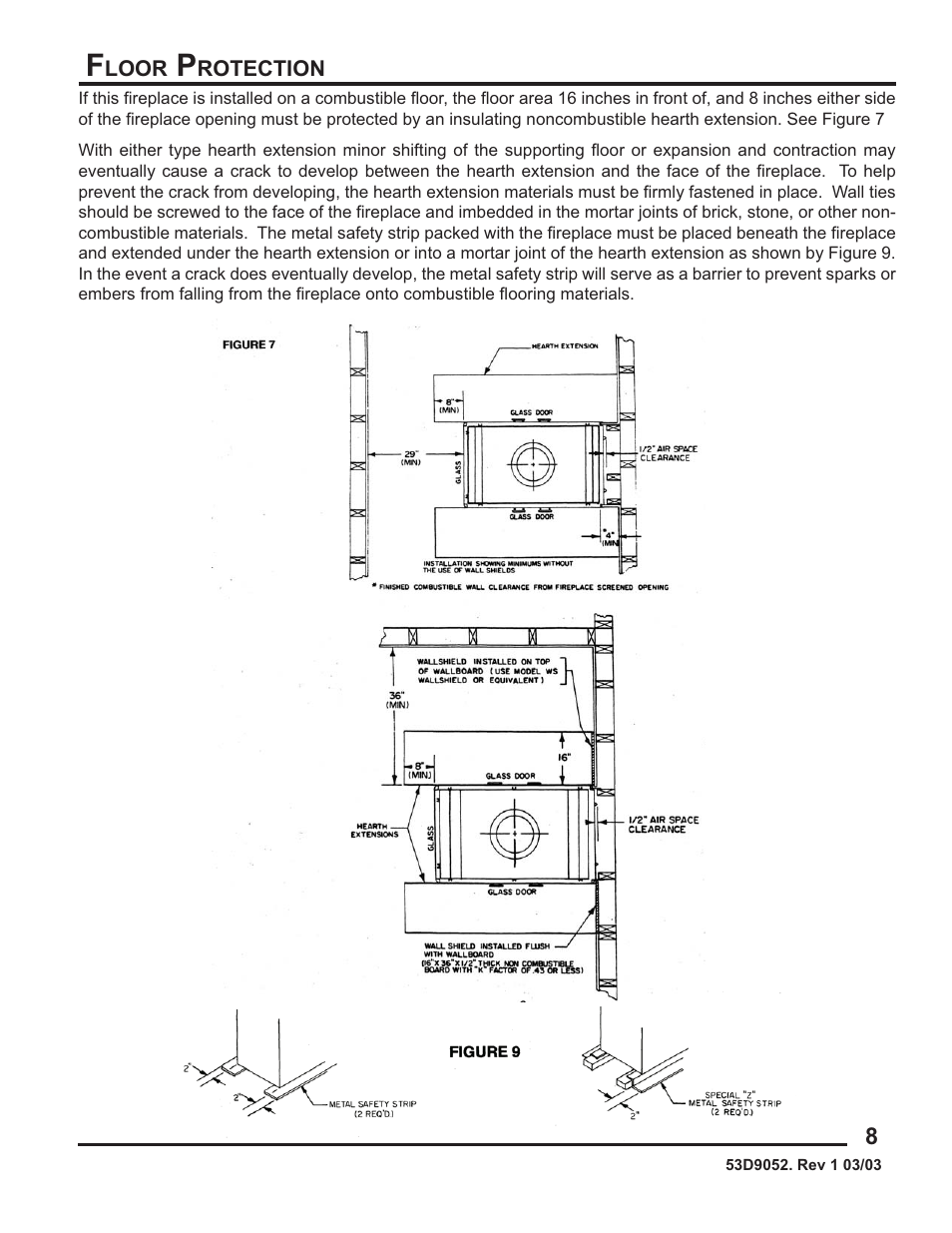 Monessen Hearth 624WBPF User Manual | Page 9 / 32