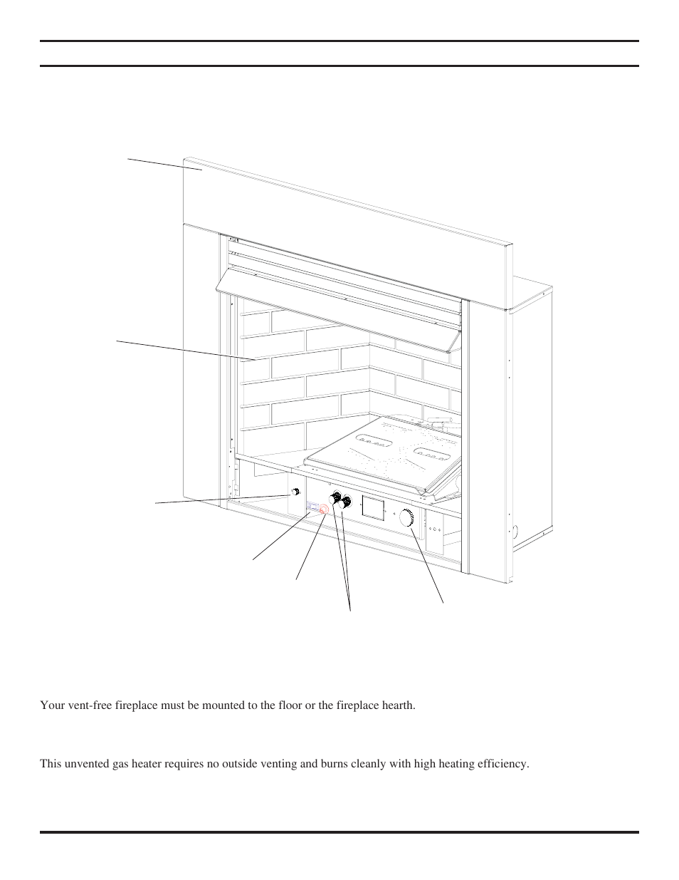 Product features | Monessen Hearth VENT-FREE DIS33G User Manual | Page 5 / 40