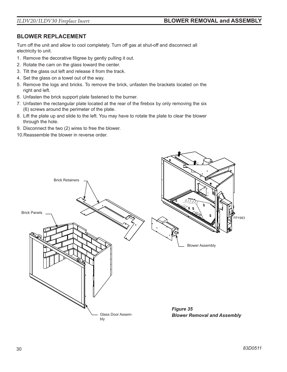 Monessen Hearth ILDV20PV User Manual | Page 30 / 40