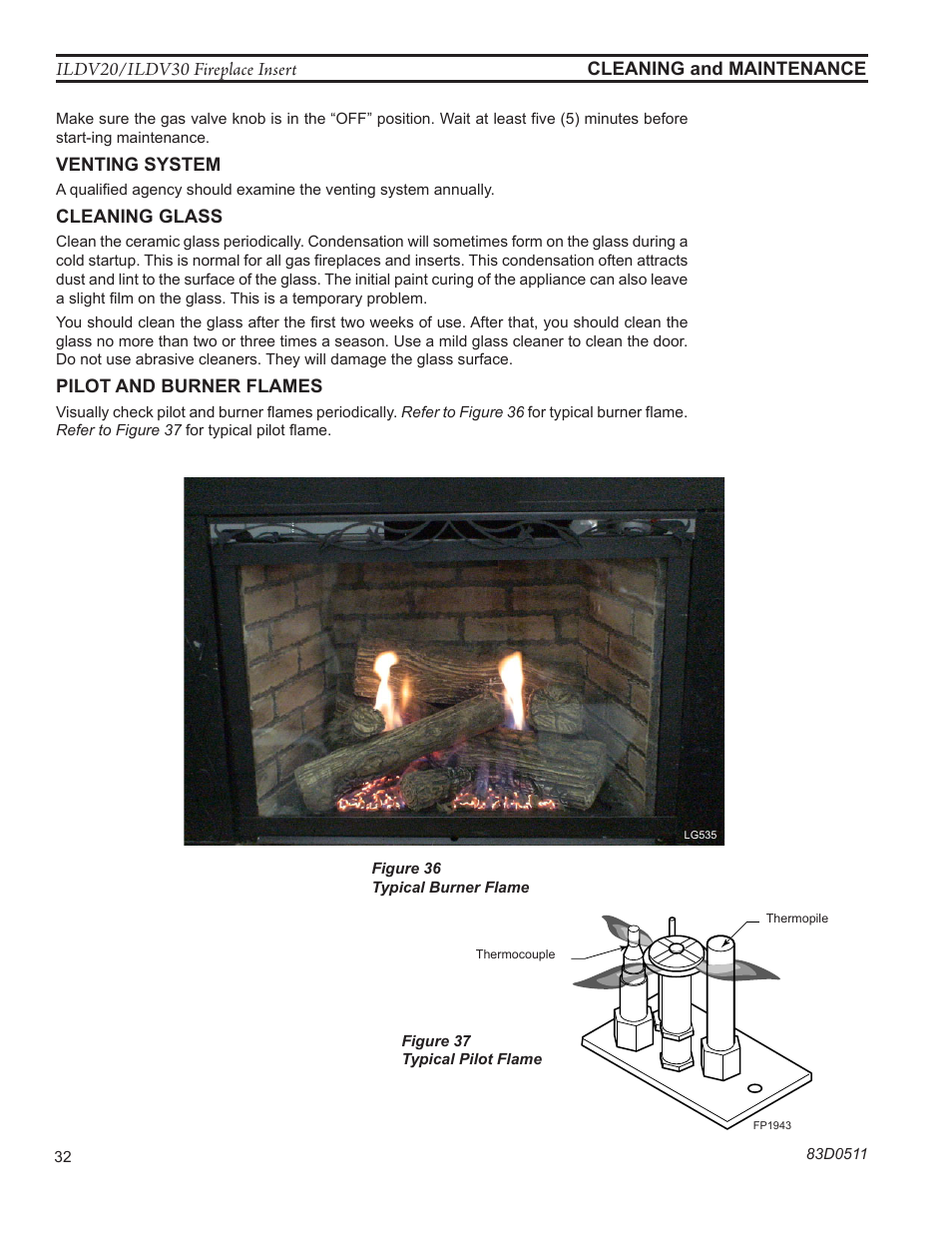 Monessen Hearth ILDV20PV User Manual | Page 32 / 40