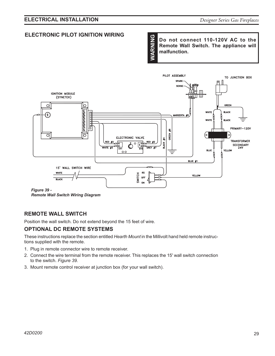 Monessen Hearth 624DV(ST User Manual | Page 29 / 52