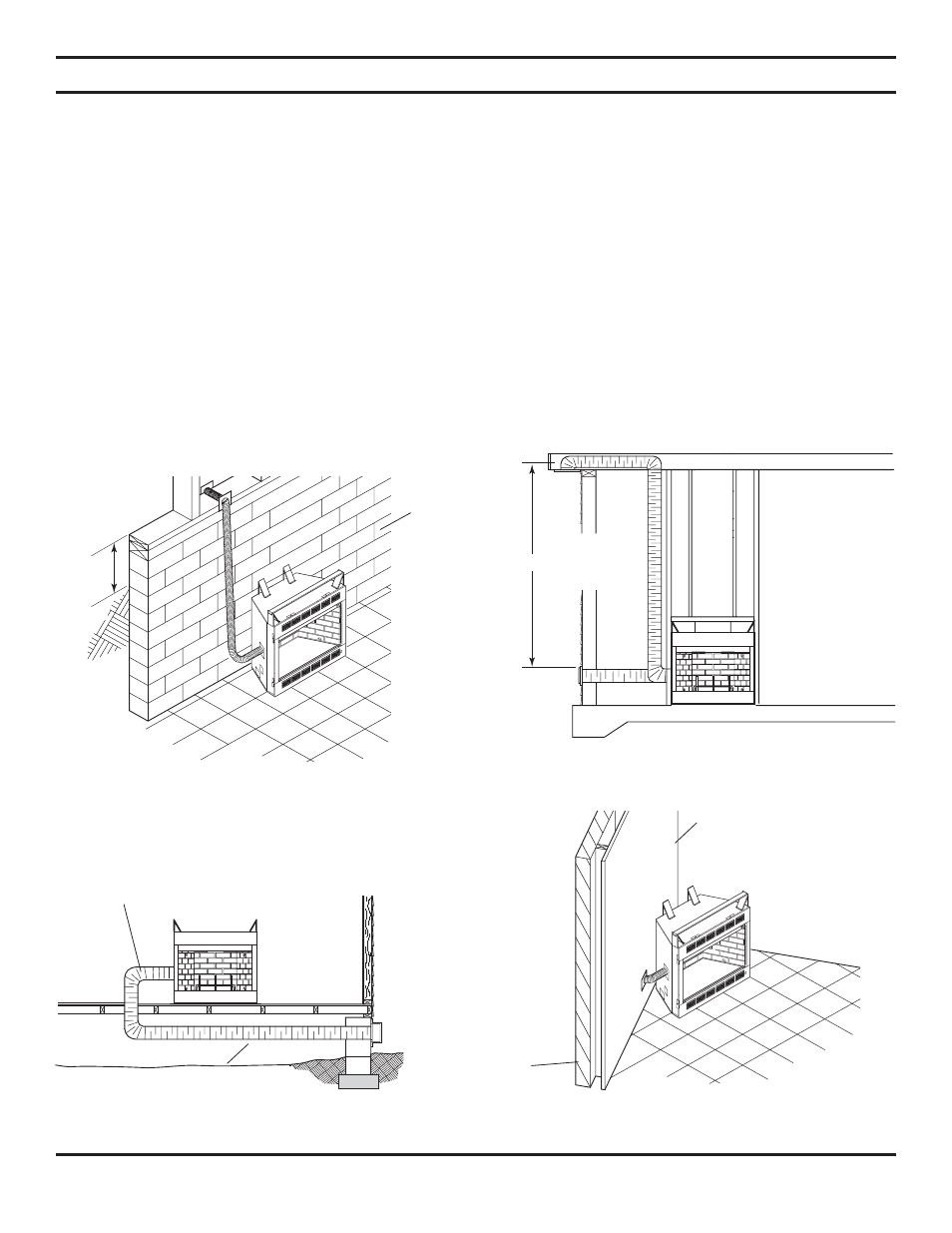 Use of optional ak-4 outside air kit | Monessen Hearth LO-Rider Designer Vent Free Fireboxes LRCF36 User Manual | Page 18 / 24