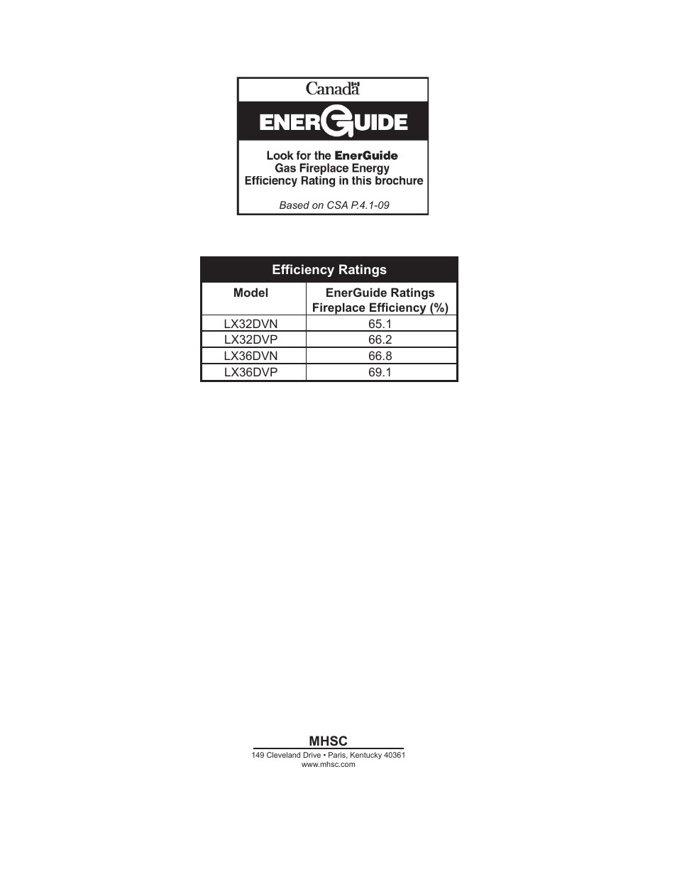Monessen Hearth LEXINGTON LX32DV User Manual | Page 48 / 48