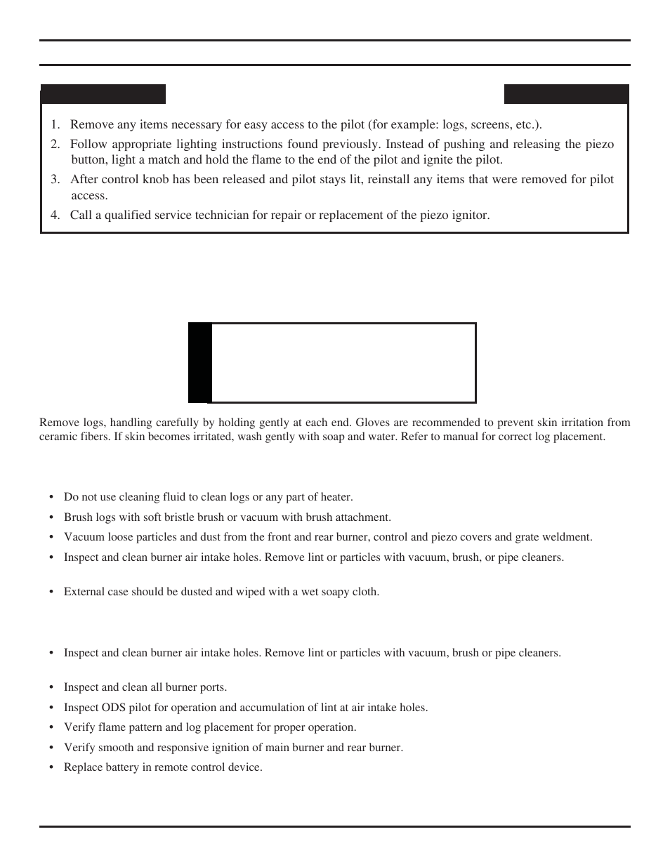 Match lighting instructions | Monessen Hearth TPB24 User Manual | Page 33 / 42