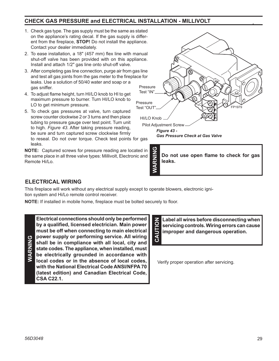 Monessen Hearth HDV500NV/PV User Manual | Page 29 / 64