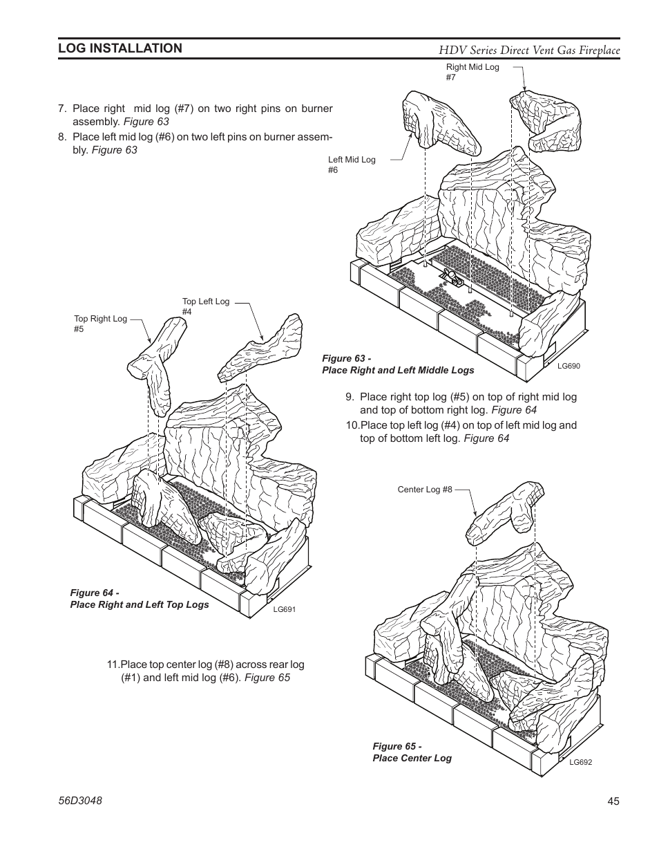 Monessen Hearth HDV500NV/PV User Manual | Page 45 / 64
