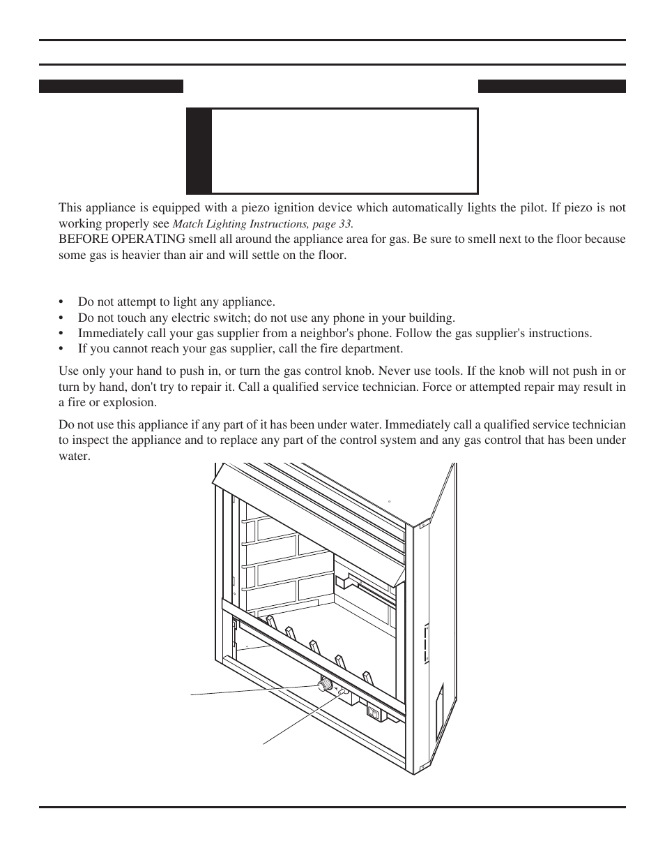 Monessen Hearth Vent-Free Fireplace Systems DBX24C* User Manual | Page 29 / 44