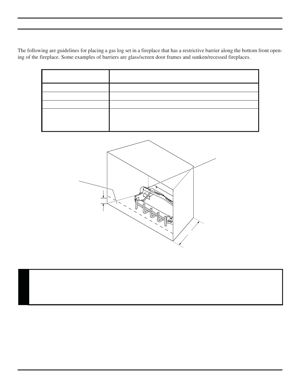 Wa rning | Monessen Hearth DEB20 User Manual | Page 11 / 40