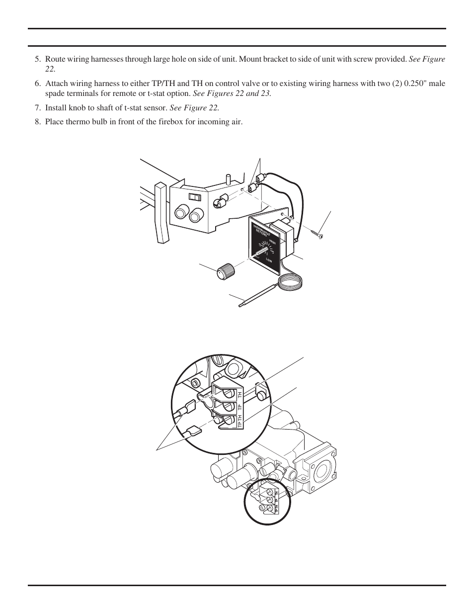 Electrical wiring (milli-volt) | Monessen Hearth DEB20 User Manual | Page 24 / 40