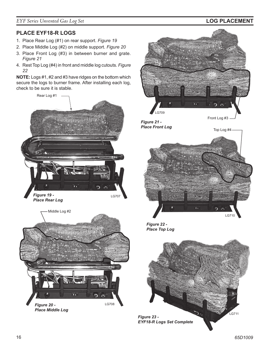Monessen Hearth EYF18 User Manual | Page 16 / 32