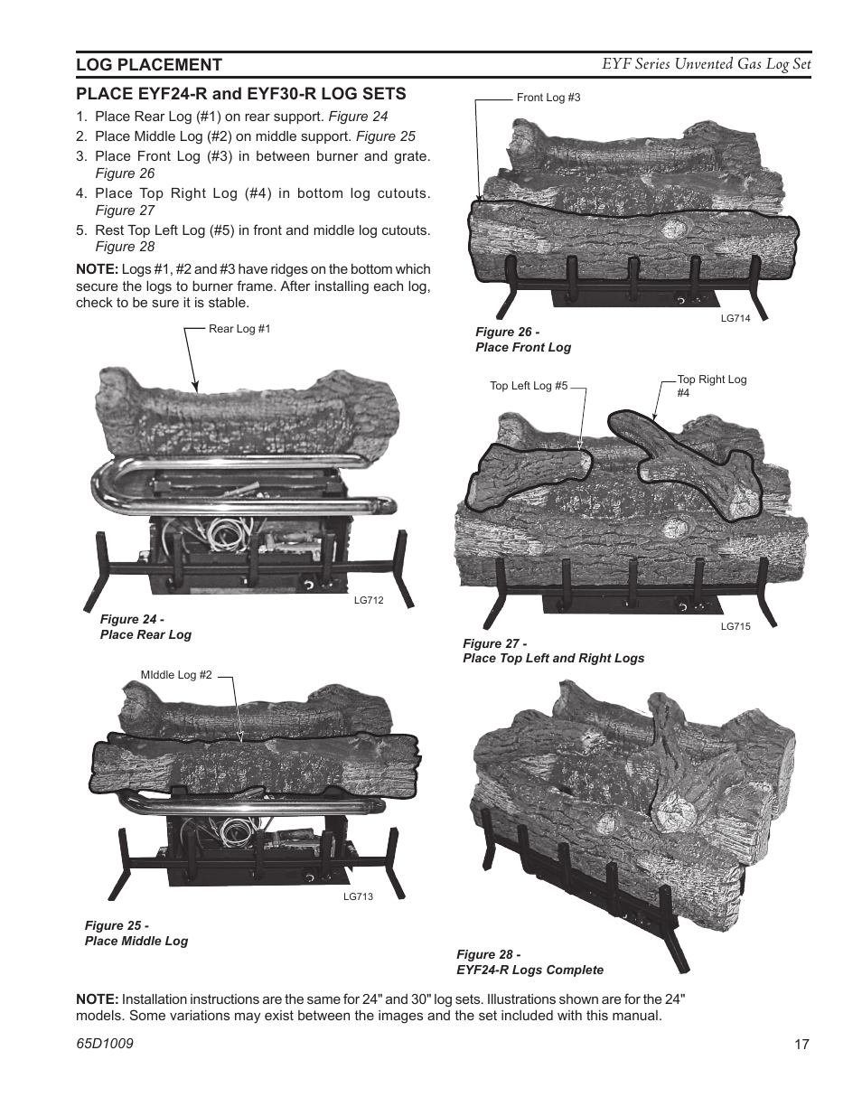 Monessen Hearth EYF18 User Manual | Page 17 / 32