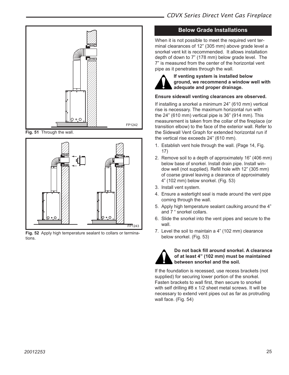 Monessen Hearth 36CDVXTRN User Manual | Page 25 / 44