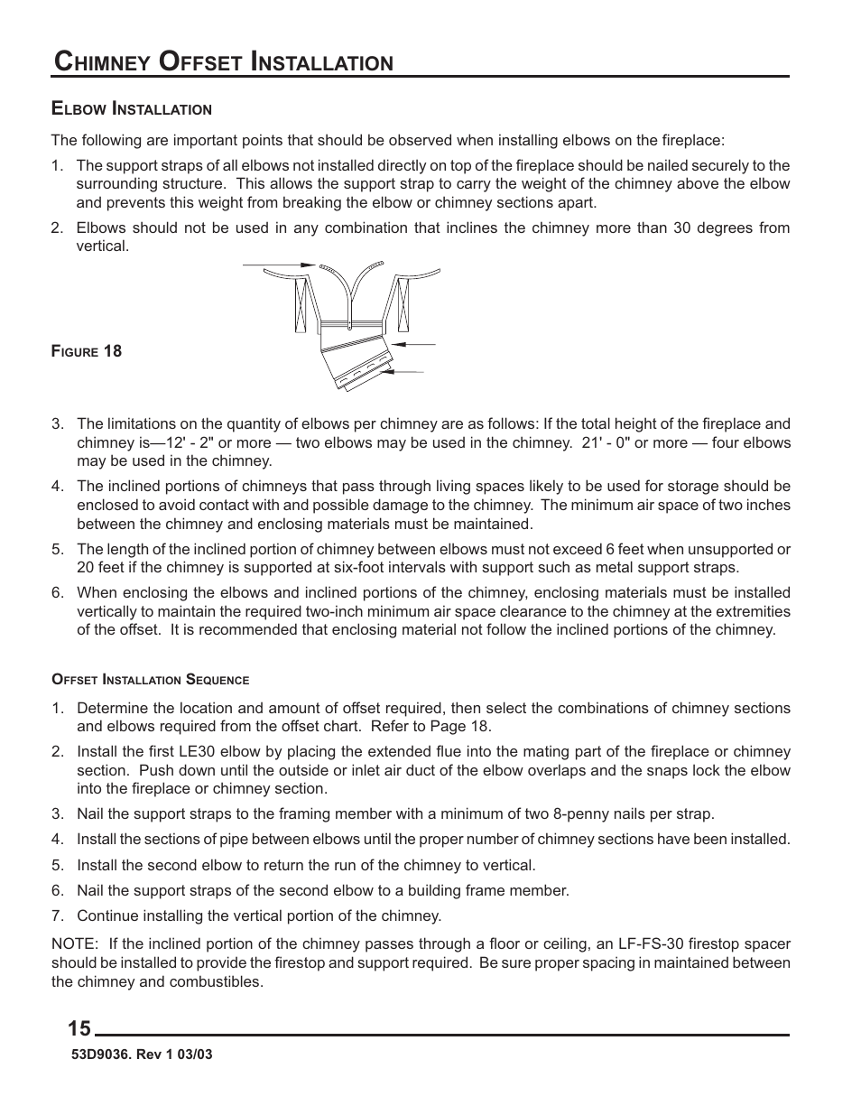 Himney, Ffset, Nstallation e | Monessen Hearth HWB700HB User Manual | Page 16 / 36