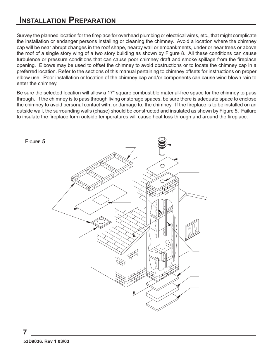 Nstallation, Reparation | Monessen Hearth HWB700HB User Manual | Page 8 / 36
