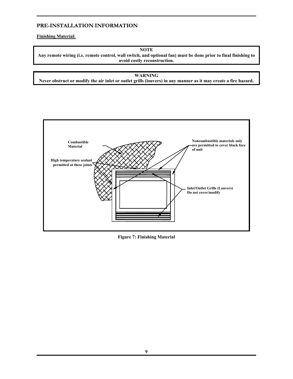 Monessen Hearth 3000 SERIES User Manual | Page 11 / 44