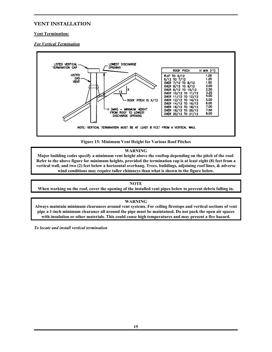 Monessen Hearth 3000 SERIES User Manual | Page 17 / 44