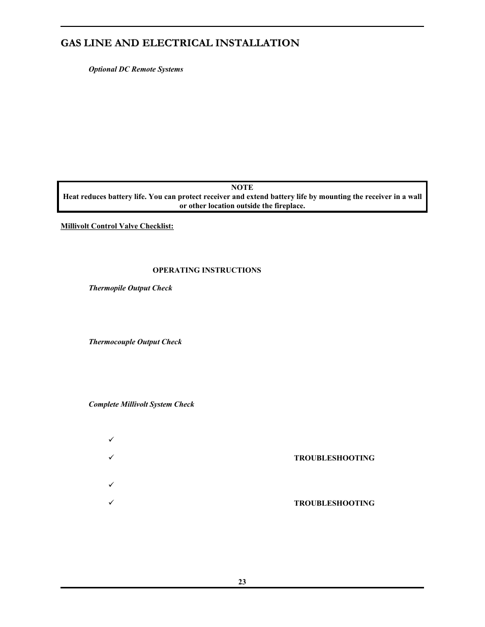 Monessen Hearth 3000 SERIES User Manual | Page 25 / 44