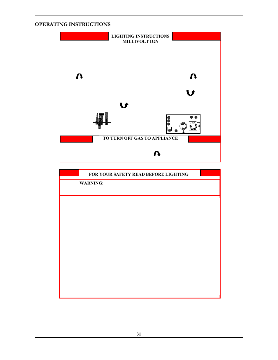 Monessen Hearth 3000 SERIES User Manual | Page 33 / 44