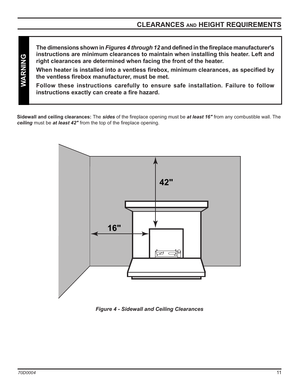 Monessen Hearth TPB18 User Manual | Page 11 / 44