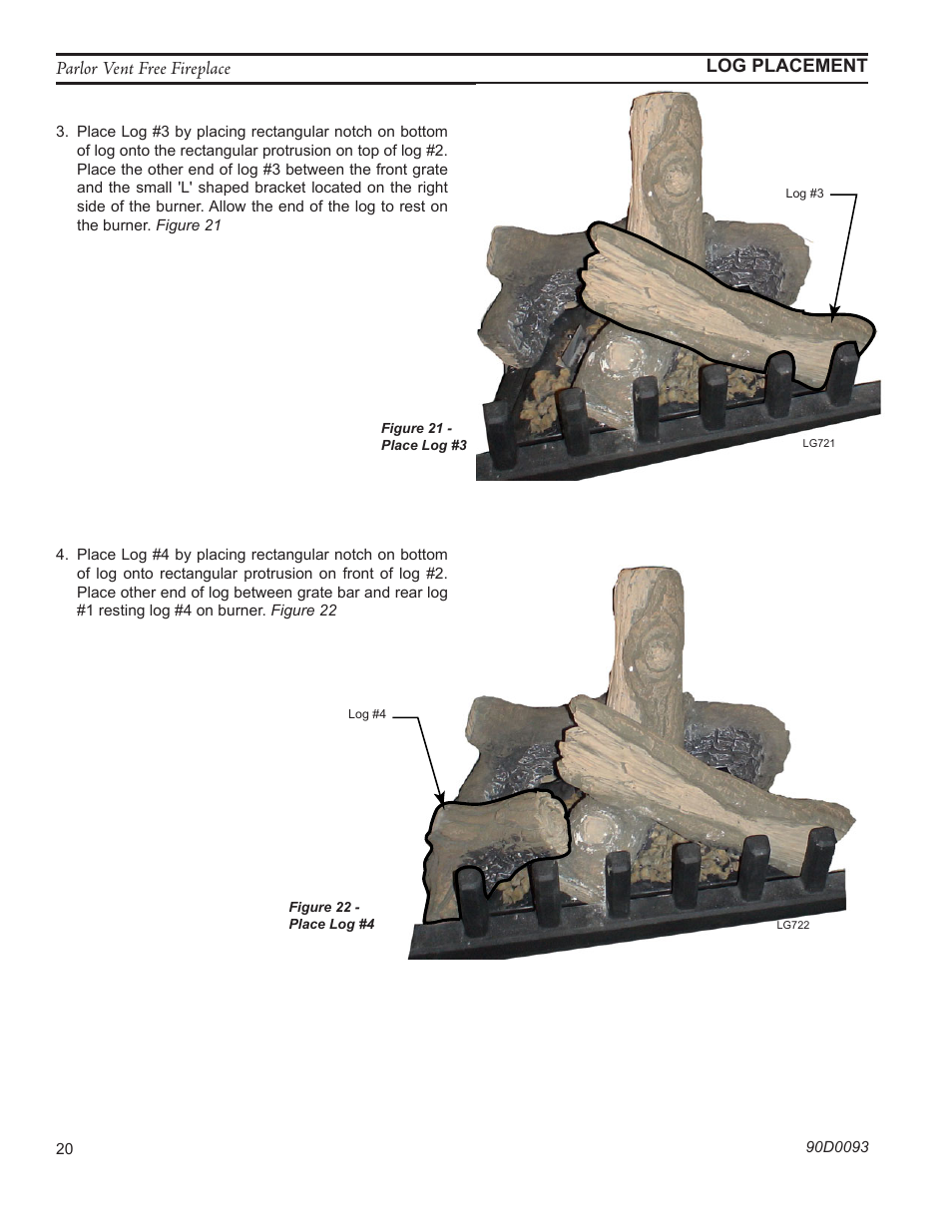Monessen Hearth PARLOR VENT-FREE PL20 User Manual | Page 20 / 32