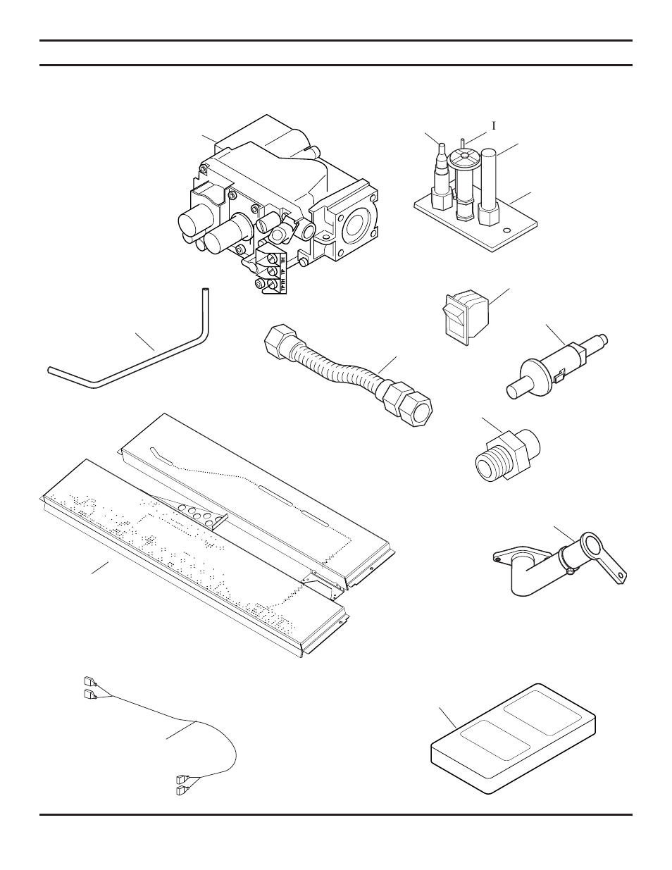 Illustrated parts lists | Monessen Hearth Direct Vent Gas Fireplace KHLDV SERIES User Manual | Page 42 / 52