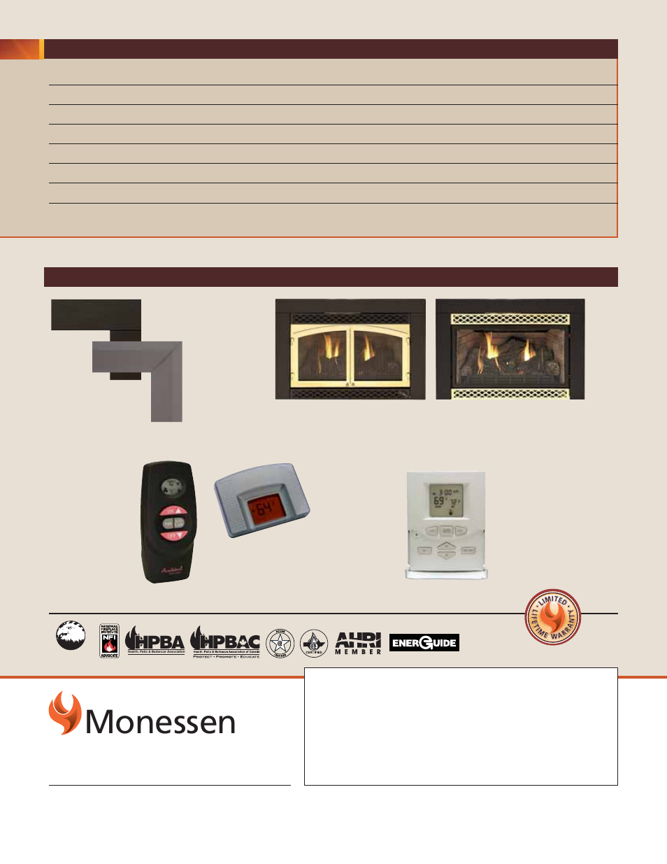 Monessen, Hpba | Monessen Hearth IDV490C User Manual | Page 4 / 4