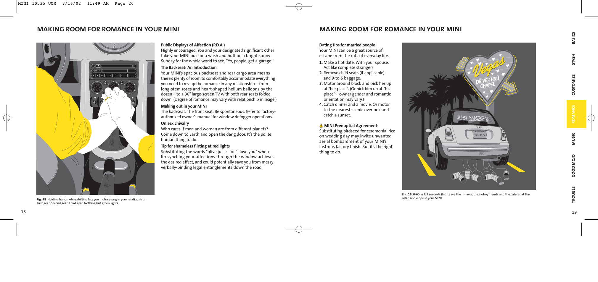 Making room for romance in your mini | Mini car User Manual | Page 11 / 19